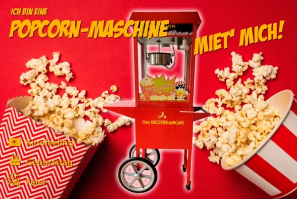 Popcorn Maschine mieten zu jedem Anlass